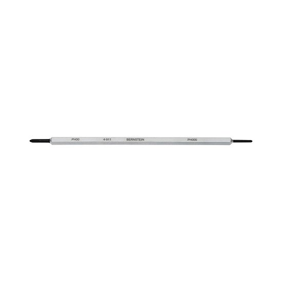 Bernstein Cross-Recess Blade, PH000/PH00, Matt Chrome Plated - Black