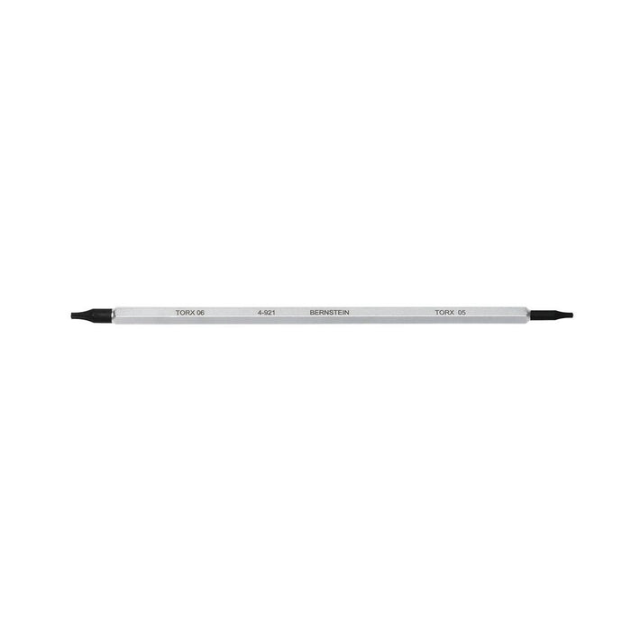 Bernstein Torx Blade, T5/T6, Matt Chrome Plated - Black