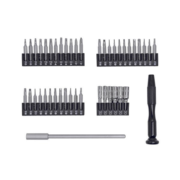 Bernstein Bit Set with Torque Adaptor 0.5 to 0.6Nm 47 Piece