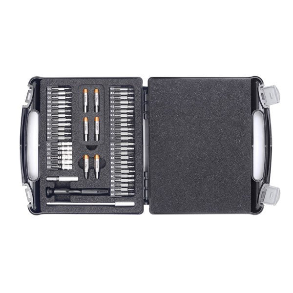 Bernstein Bit Set with Torque Adaptor 0.1 to 0.6Nm, 51 Piece
