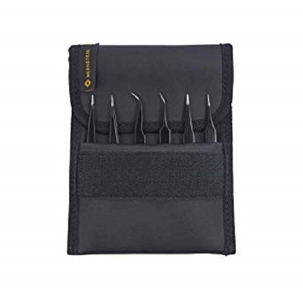 Bernstein Ultra Fine ESD SMD Tweezer Set, 6 Pce