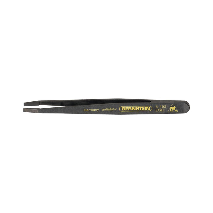 Bernstein Plastic Tweezer, 120 mm, Flat, 3 mm Width