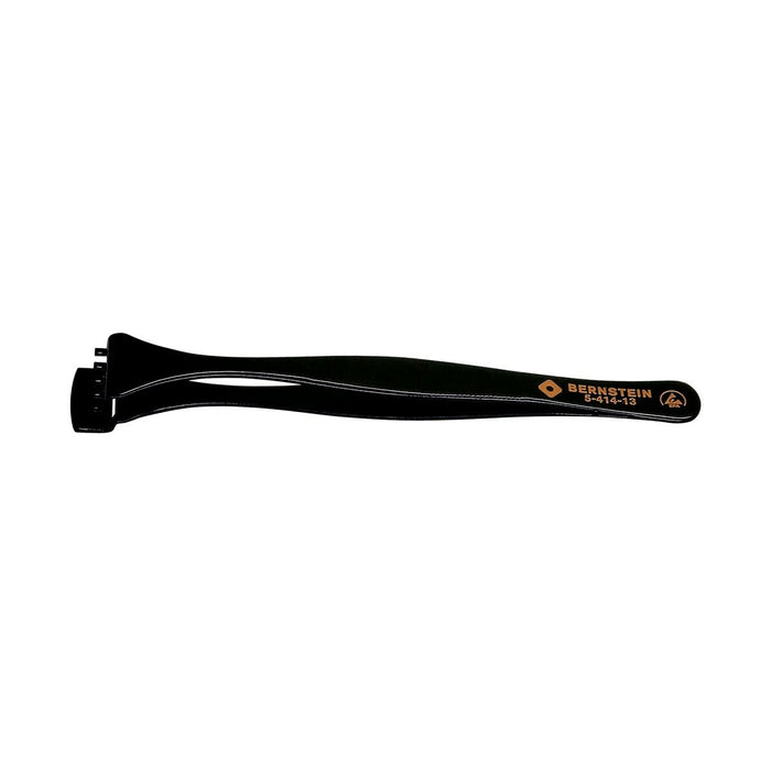 Bernstein Wafer Tweezer, 16 mm Jaw, With Graduated Lower Paddle and 5 Teeth 5 DWF With ESD