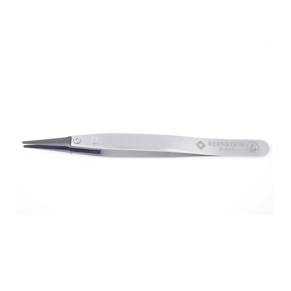 Bernstein Tweezers with Interchangeable Plastic Tip 125 mm 70 CV