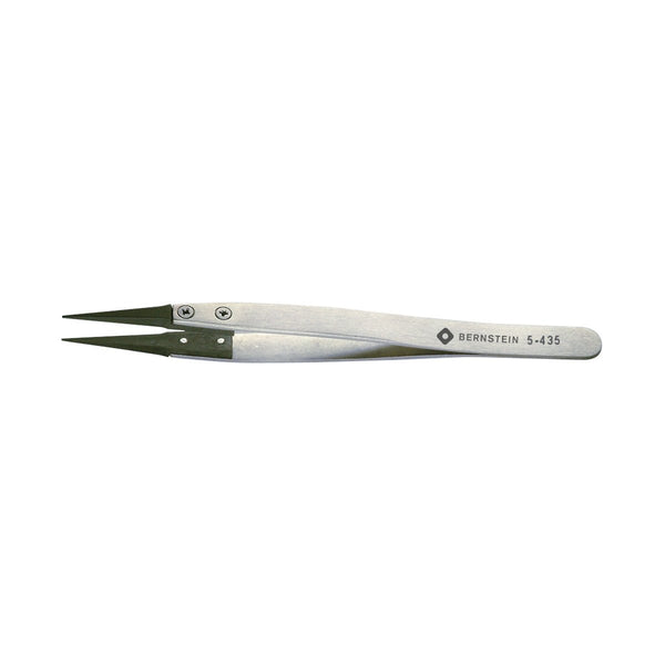 Bernstein Tweezers with Interchangeable Plastic Tip 125 mm 80 CV