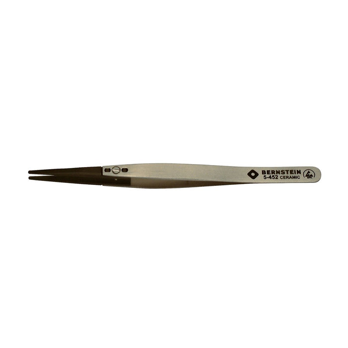 Bernstein Tweezers with Interchangeable Plastic Tip, 125 mm, 2 mm Width