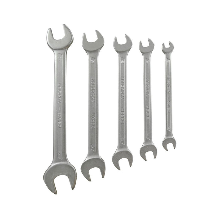 Bernstein Double Open-Ended Wrench Set, 5-Pieces