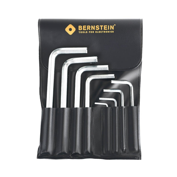 Bernstein Wrench Key Set, 8-Pieces, In a Plastic Wallet