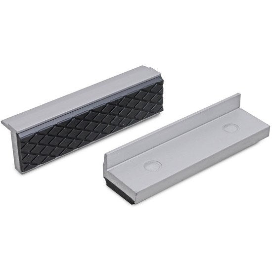 Bernstein Protective Jaw, 150 mm, Aluminium and Rubber - Silver/Black