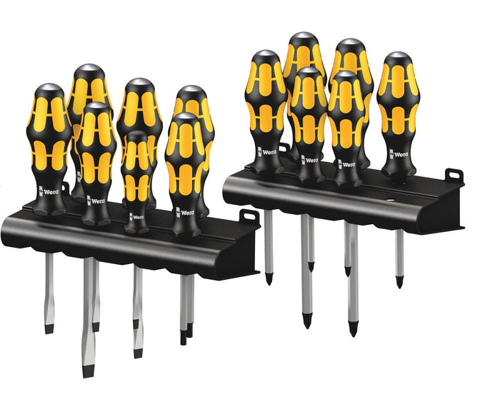 Wera Big Pack 900 Screwdriver Set Chiseldriver & Rack 13 Pce 133285