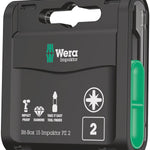 Wera Bit-Box 15 Impaktor Pozi PZ 2 15 Pce 057763