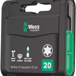 Wera Bit-Box 15 Impaktor Torx TX20 15 Pce 057772
