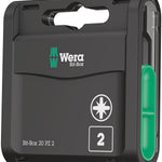 Wera Bit-Box 20 Pozi PZ2 20 Pce 057760