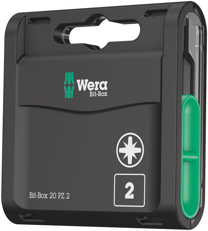 Wera Bit-Box 20 Pozi PZ2 20 Pce 057760