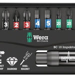 Wera Bit-Check 10 Piece Impaktor Set 073980