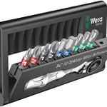 Wera Bit-Check 10 Mini Bitorsion Set 10 Pce 057418