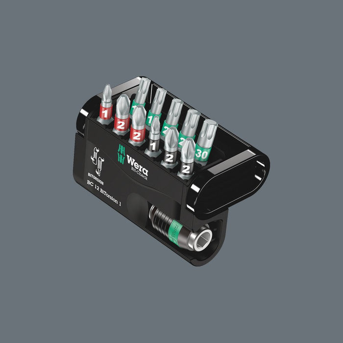 Wera Bit-Check 12 PH/PZ/TX Bitorsion Insert Bit Set 12 Pce 057420