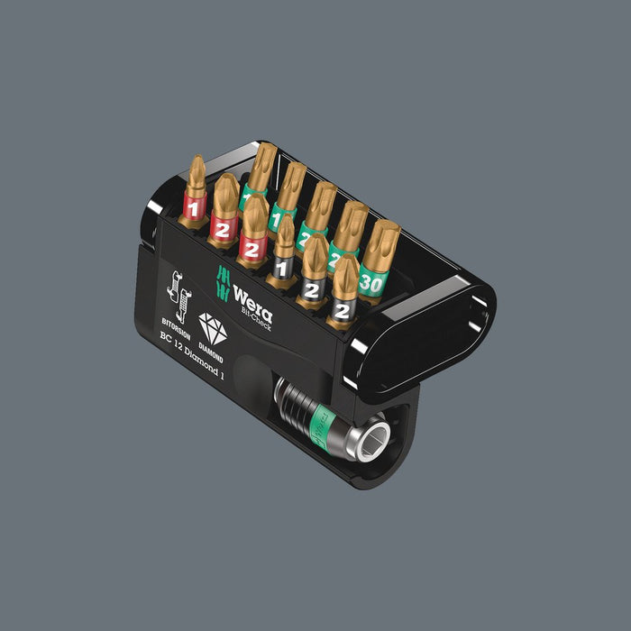 Wera Bit-Check 12 Diamond Bit Set 12 Pce 057421