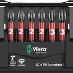 Wera Bit-Check 6 PH Impaktor 1 6 Pce 057691