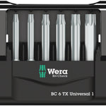 Wera Bit-Check 6 Tx Universal 1 SB 6 Pce 073637