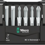 Wera Bit-Check 6 Universal PH/PZ/SL Set 6 Pce 056474