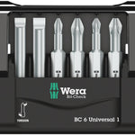 Wera Bit-Check 6 Universal 1 SB 6 Pce 073635