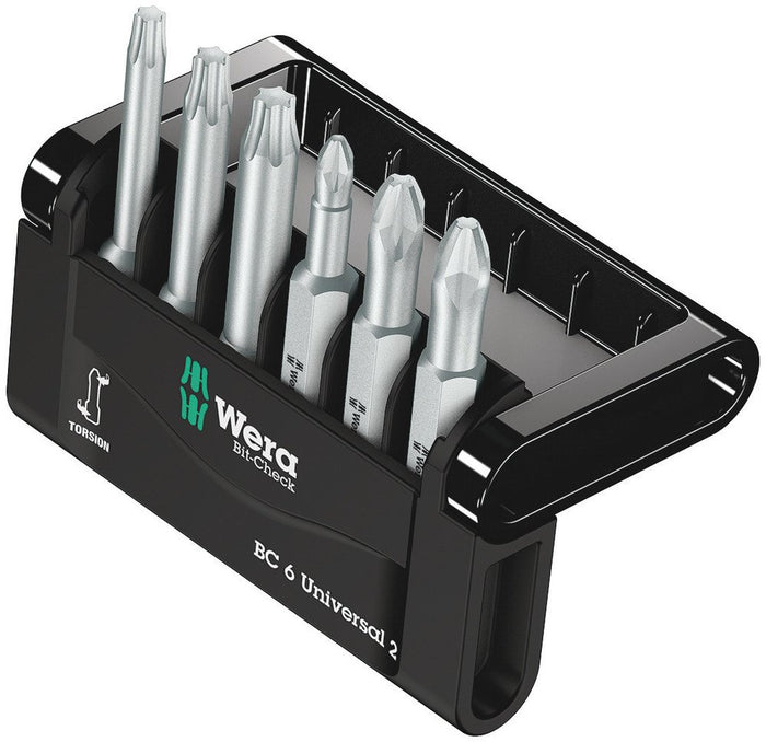 Wera Bit-Check 6 Universal PH/PZ/TX Set 6 Pce 056473