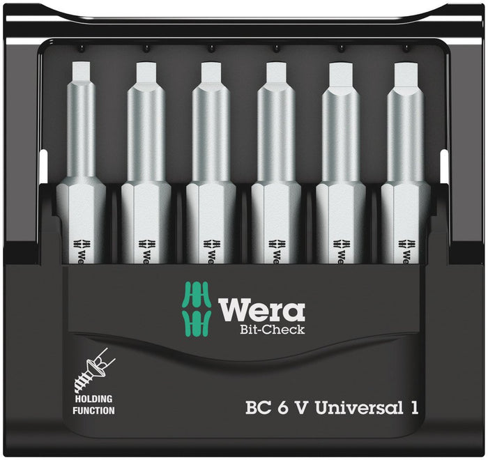 Wera Bit-Check 6 V Universal Set 6 Pce 056478