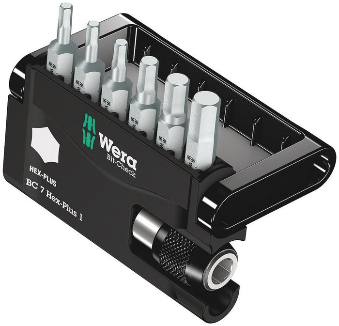 Wera Bit-Check 7 Hex-Plus 1 7 Pce 056168