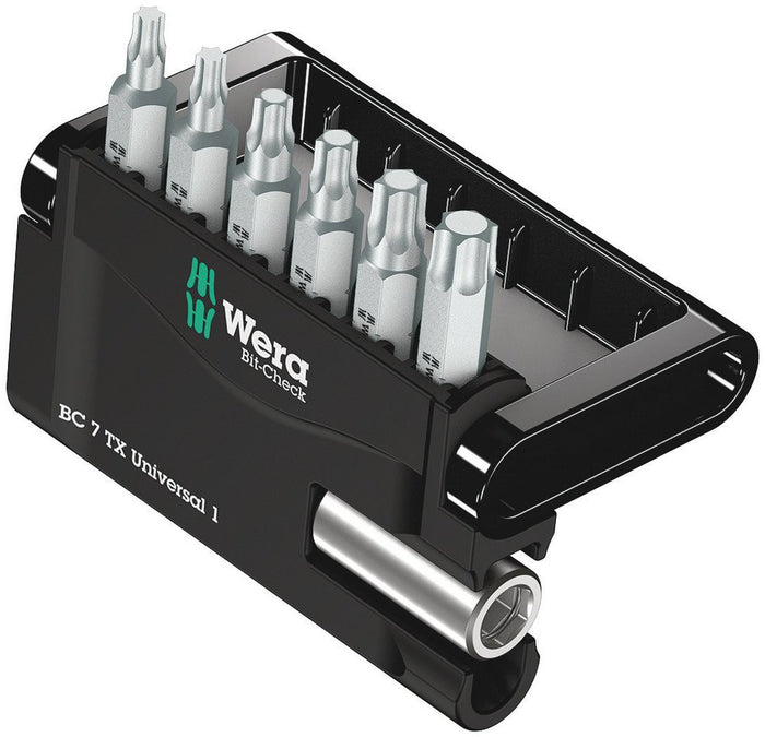 Wera Bit-Check 7 Tx Universal 1 7 Pce 056294