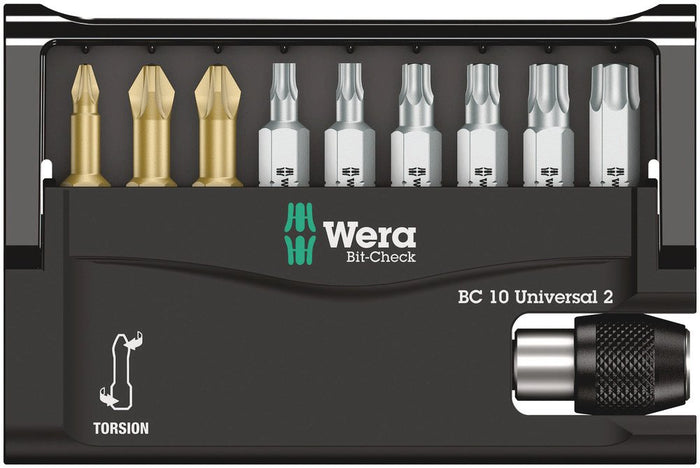 Wera Bit-Check 10 Universal 2 10 Pce 134200