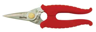 Black Panther Hi-Tensile Snips (Red Handle) 185mm