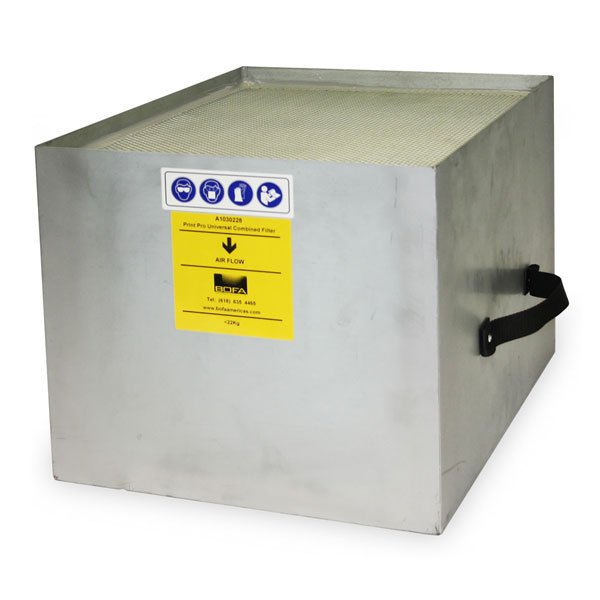BOFA PrintPRO Universal Fume Extraction System Powder Coated