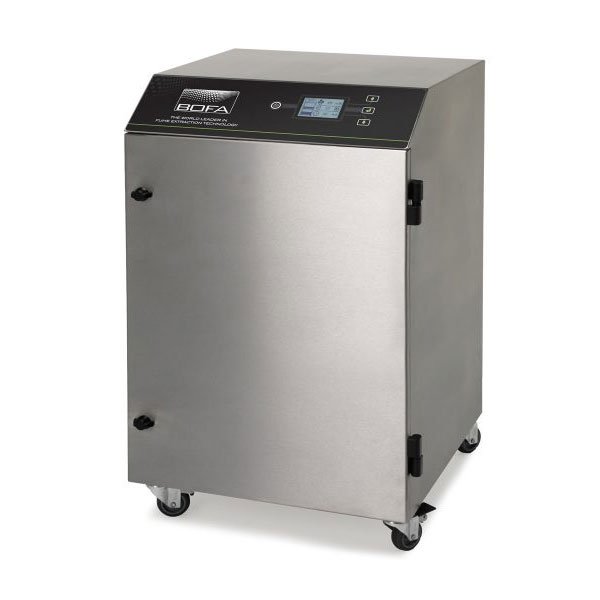 BOFA AD Oracle SA iQ Laser Fume Extractor Stainless Steel