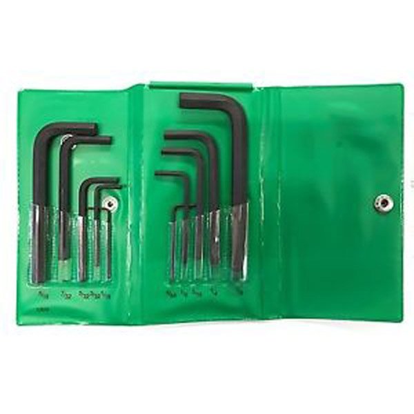 Bondhus Hex Key Set L-wrench 10Pc Imperial Short