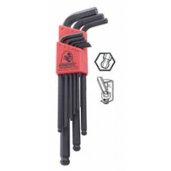 Bondhus 9pc Balldriver Stubby L-wrenches 1.5-10mm 16599