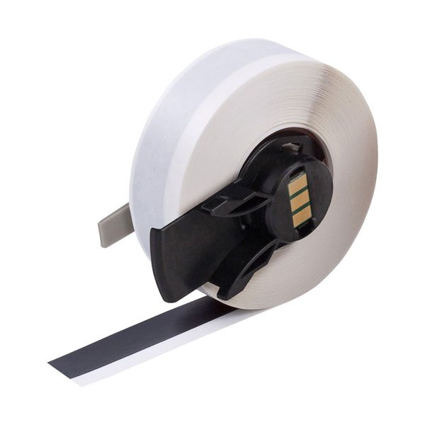 Brady B-439 Vinyl General Industrial Label 12.7mm x 15m Black