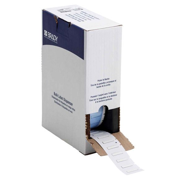 Brady B-342 Permasleeve Wire Marking Sleeves 25.78mm x 5.96mm White