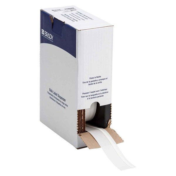 Brady B-342 Permasleeve Wire Marking Sleeves 5.96mm x 15.24m White