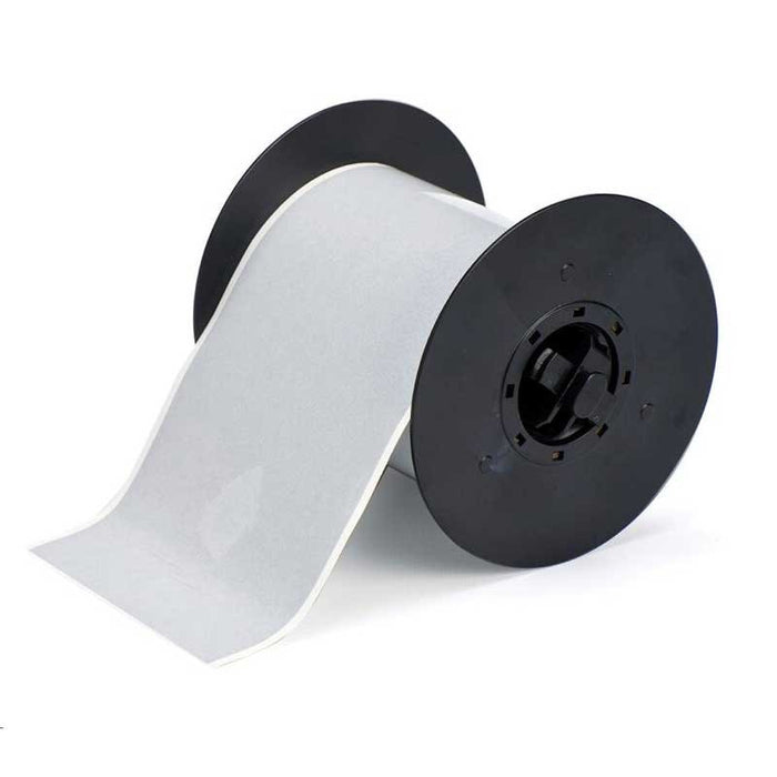 Brady 117998 B30 Series Reflective Labels 	57.15mm x 15.24M - Silver