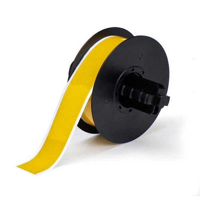 Brady 118002 B30 Series Reflective Labels 28.58mm x 15.24M - Yellow