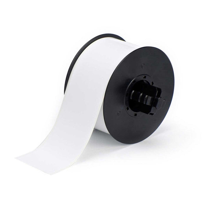 Brady 118004 B30 Series Temporary/Removable Vinyl Tape Labels 57.15mm x 30.48M - White