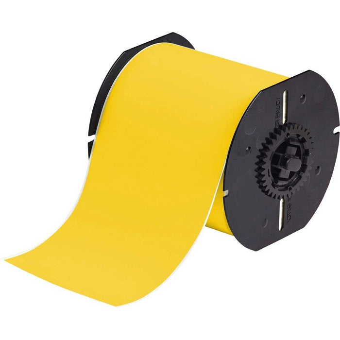 Brady 118009 B30 Series Temporary/Removable Vinyl Tape Labels 28.58mm x 30.48M - Yellow