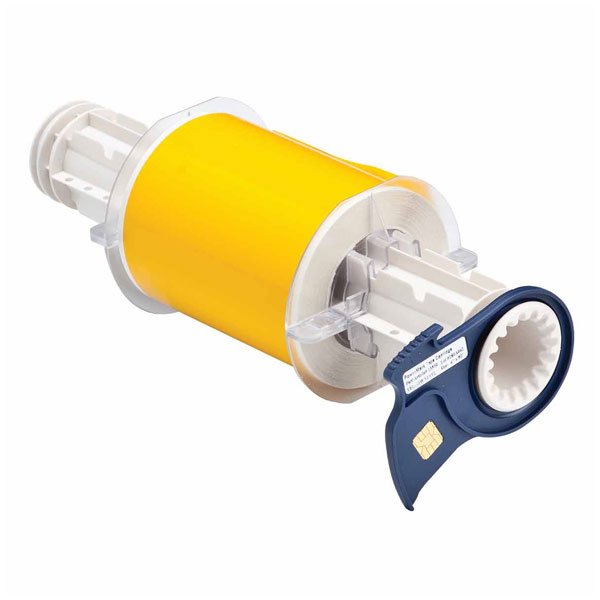 Brady BBP85 & PowerMark B-595 Indoor/Outdoor Vinyl Tape 100mm x 15m - Yellow