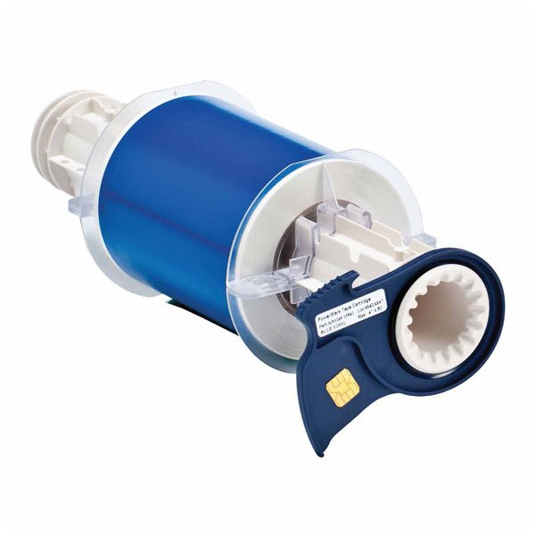 Brady BBP85 & PowerMark B-595 Indoor/Outdoor Vinyl Tape 100mm x 15m - Blue 