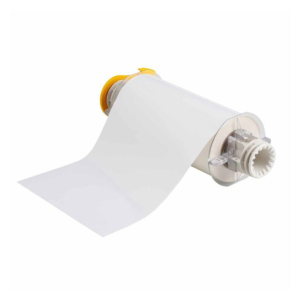 Brady BBP85 & PowerMark B-595 Indoor/Outdoor Vinyl Tape 200mm x 15m - White