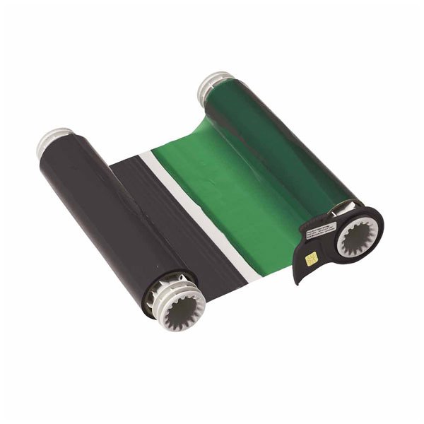 Brady BBP85 & PowerMark 2 Colour Ribbon 156mm x 60m - Black/Green