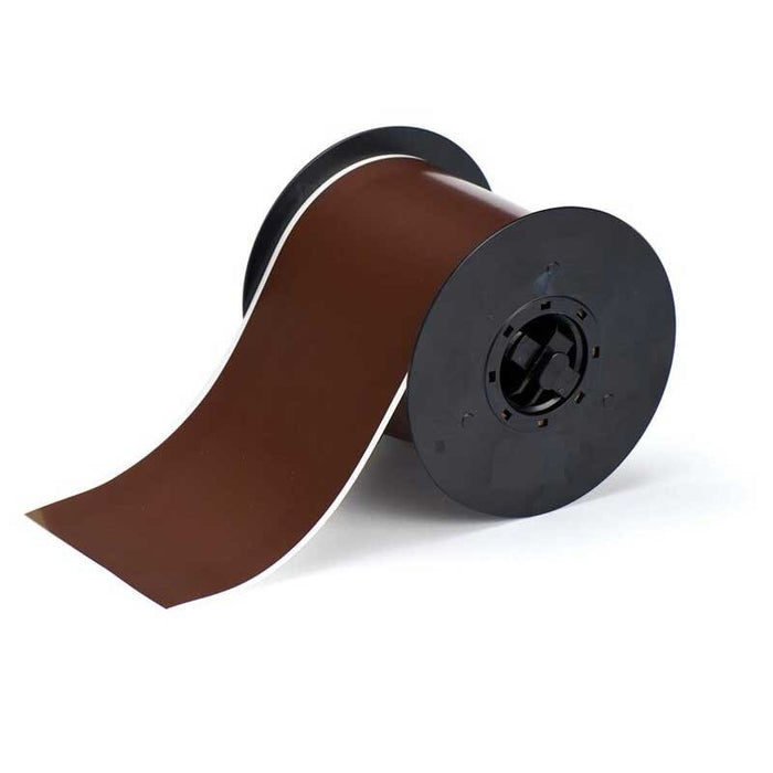Brady 141995 B30 Series Indoor/Outdoor Labels 101.6mm x 30.48m - Brown