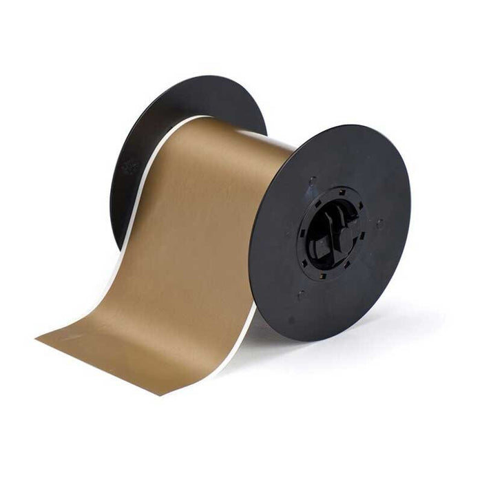 Brady 142003 B30 Series Indoor/Outdoor Labels 101.6mm x 30.48m - Gold