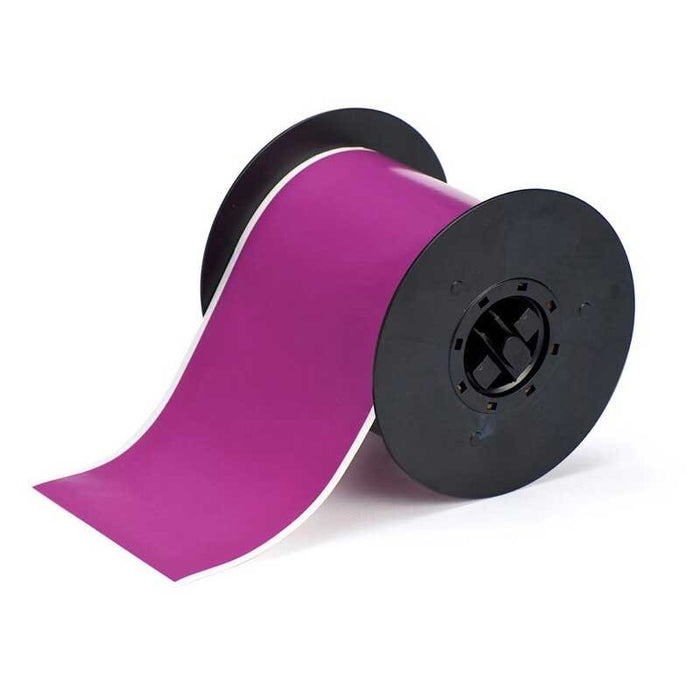 Brady 142019 B30 Series Indoor/Outdoor Labels 101.6mm x 30.48m - Purple